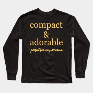 Compact & Adorable Long Sleeve T-Shirt